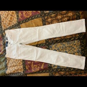 White jeans